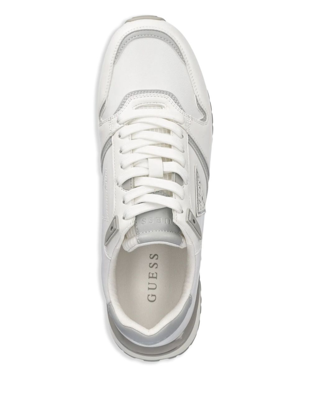 Island logo-plaque sneakers - 4