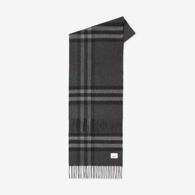 Burberry The Classic Check Cashmere Scarf outlook