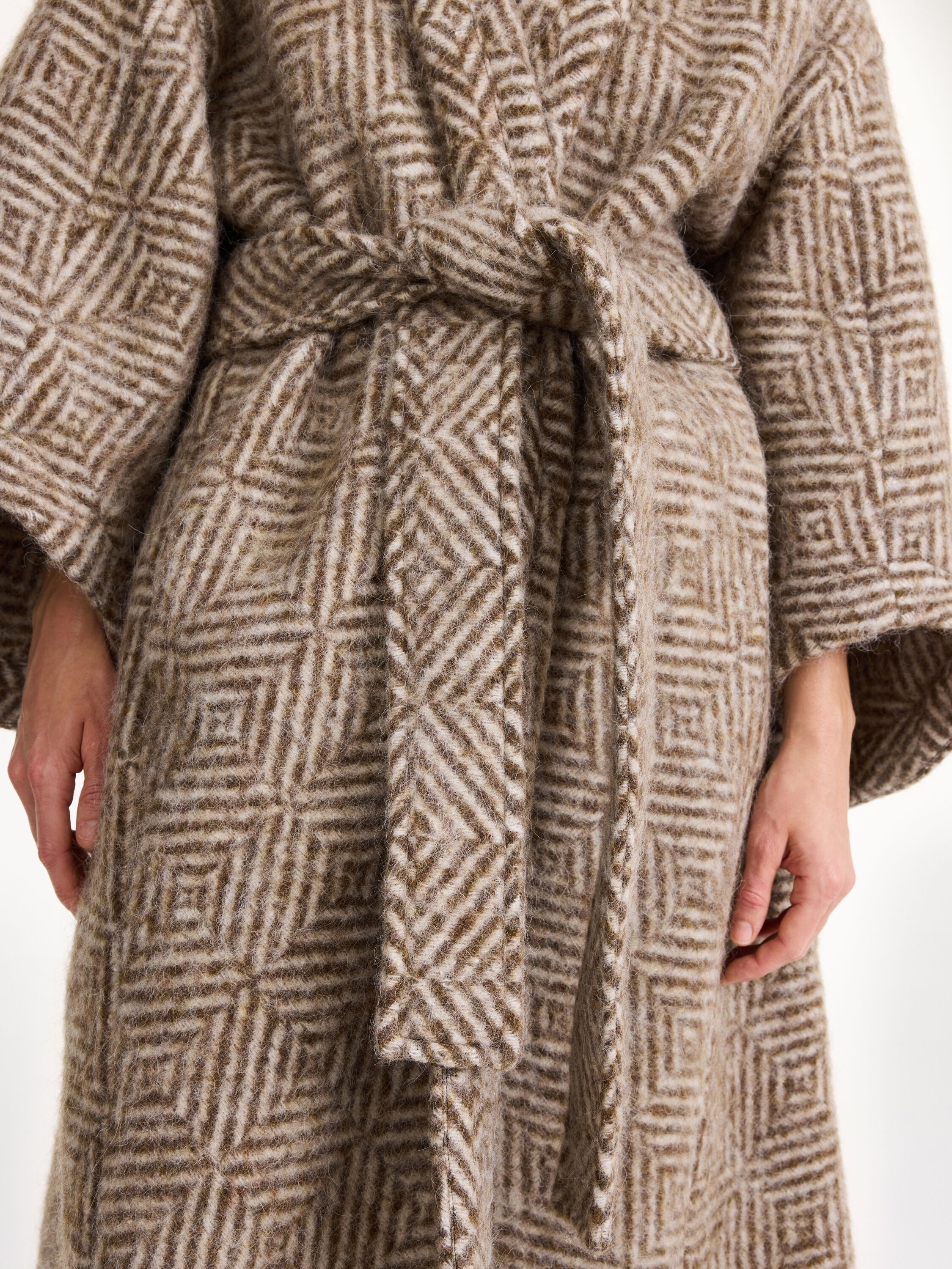 Mangia wool-blend coat - 4