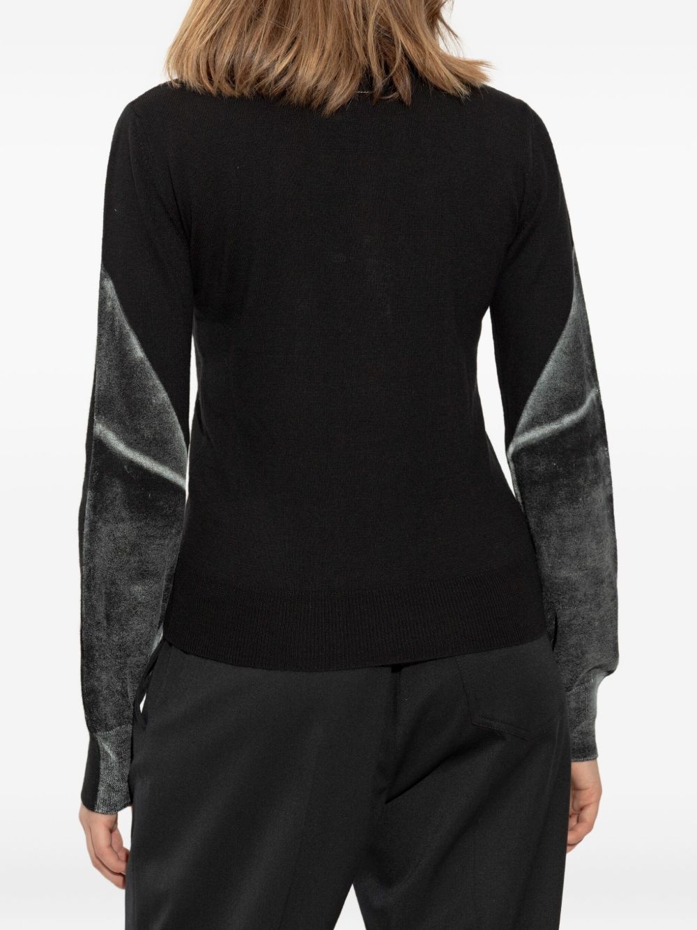 virgin wool cardigan - 4
