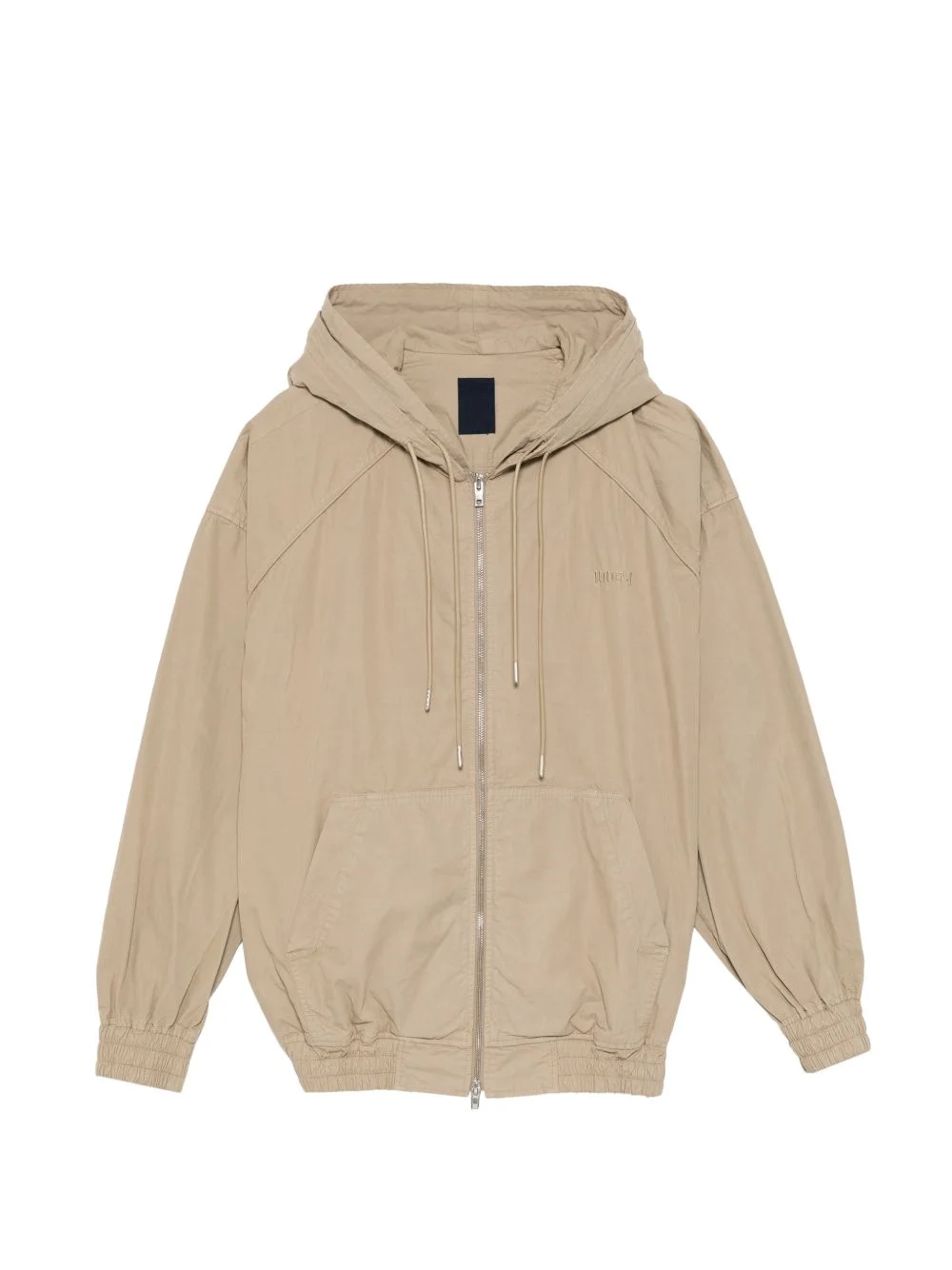 hooded zip-up jacket - 1