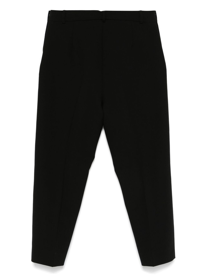 Moschino tapered tailored trousers outlook