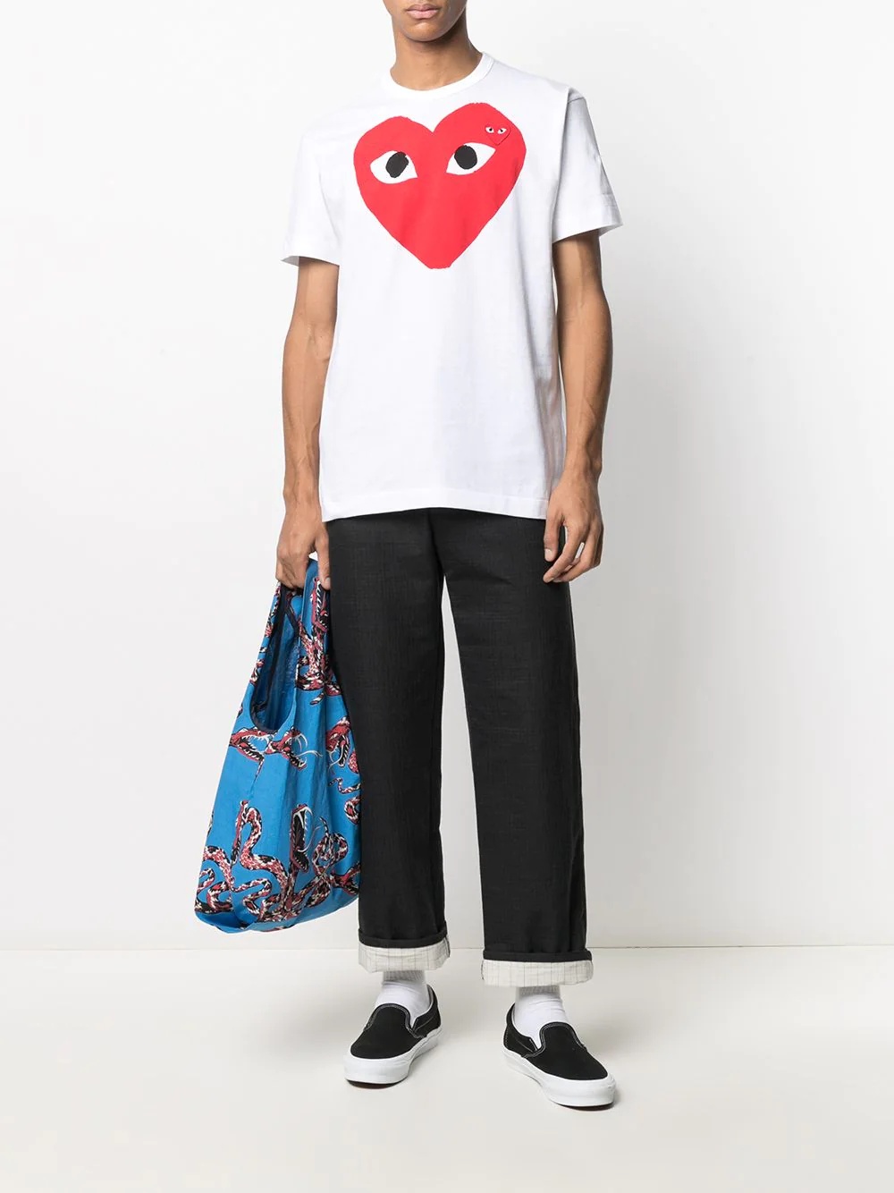 logo print T-shirt - 3