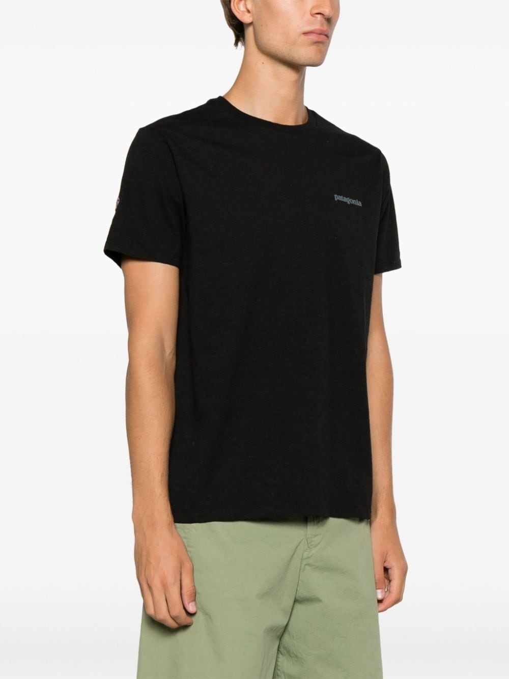 logo-print crew-neck T-shirt - 4