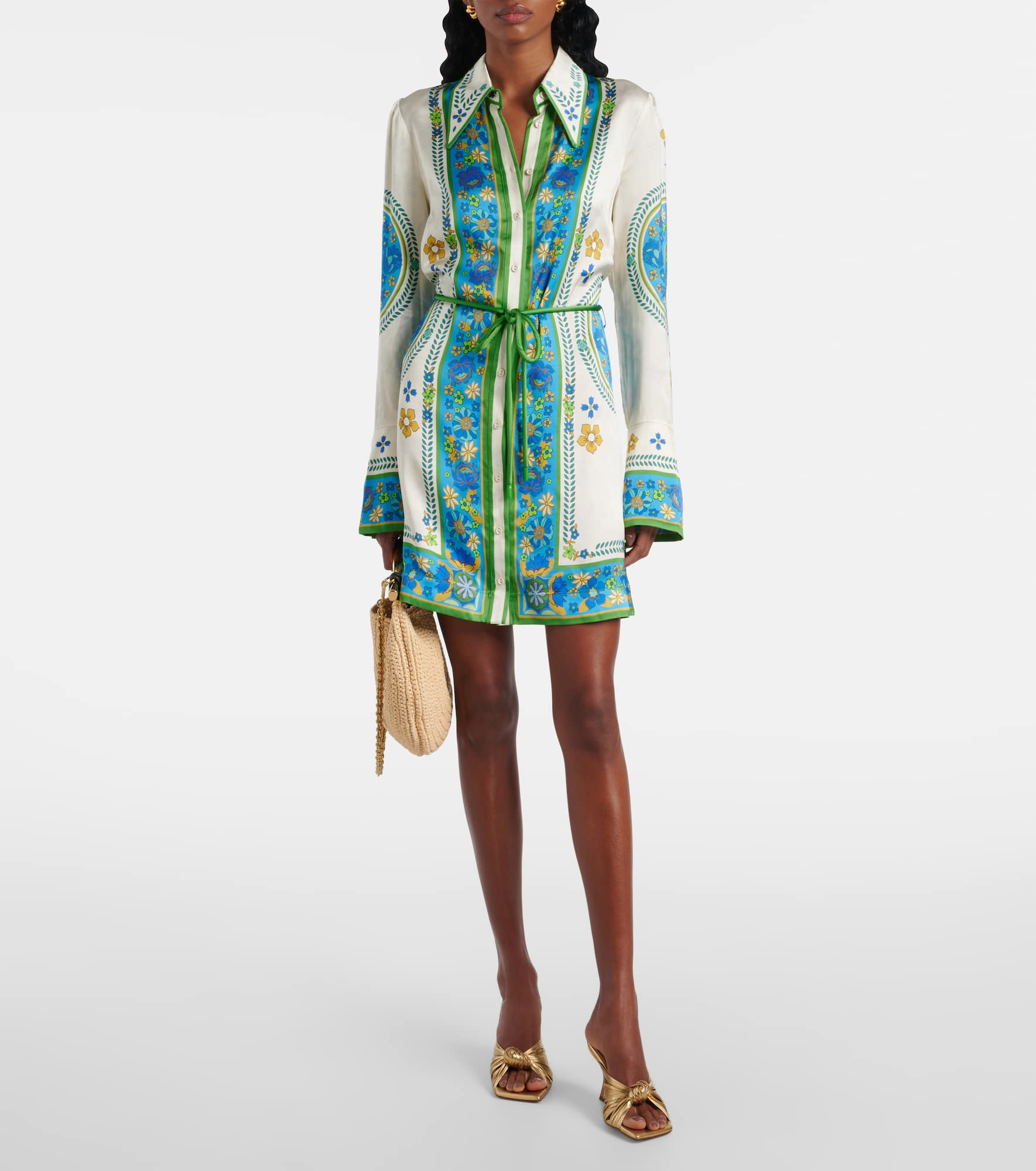 Vivianna printed shirt dress - 2