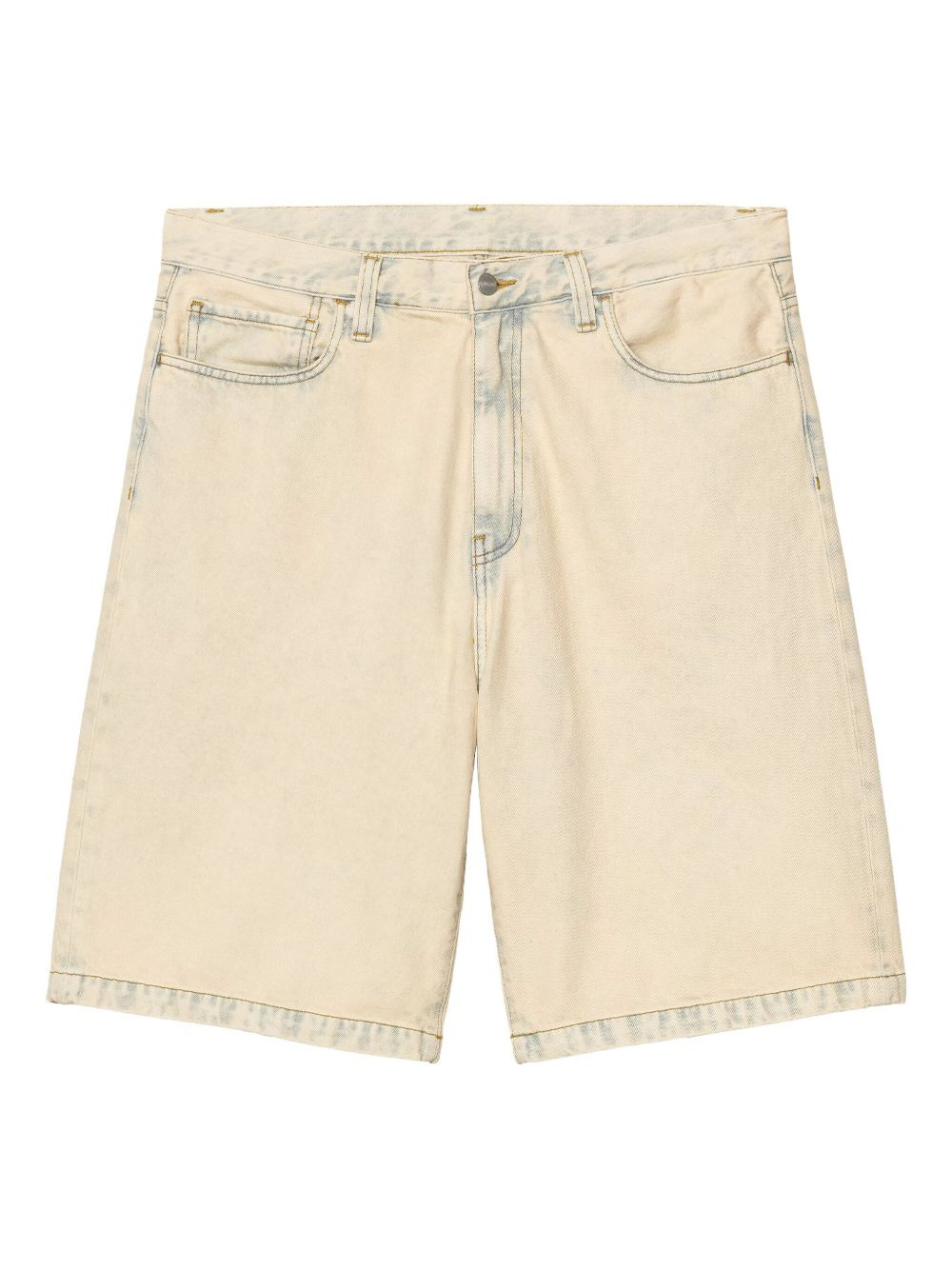 cotton denim shorts - 4