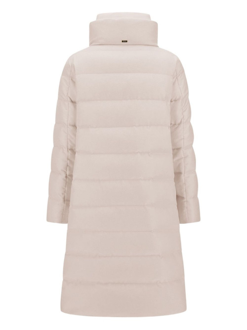 Herno high-neck quilted jacket outlook