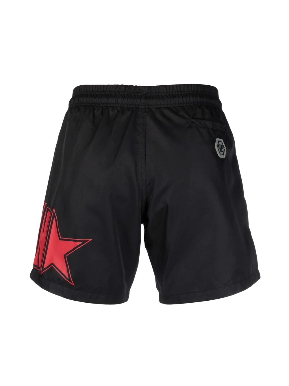 logo-print swim shorts - 2