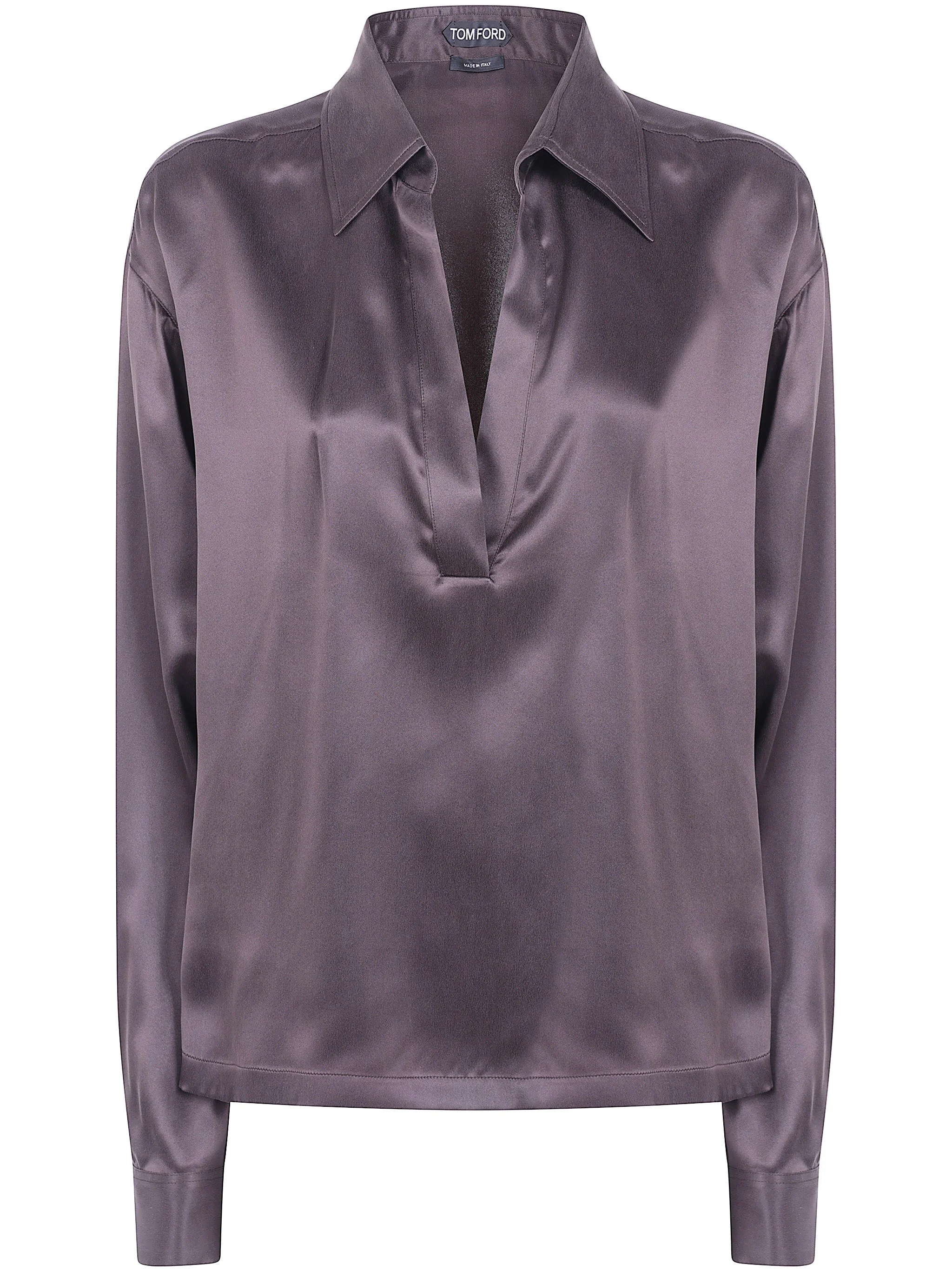 Polo Shirt Silk 100% "Peach Feel Silk Satine" - 1