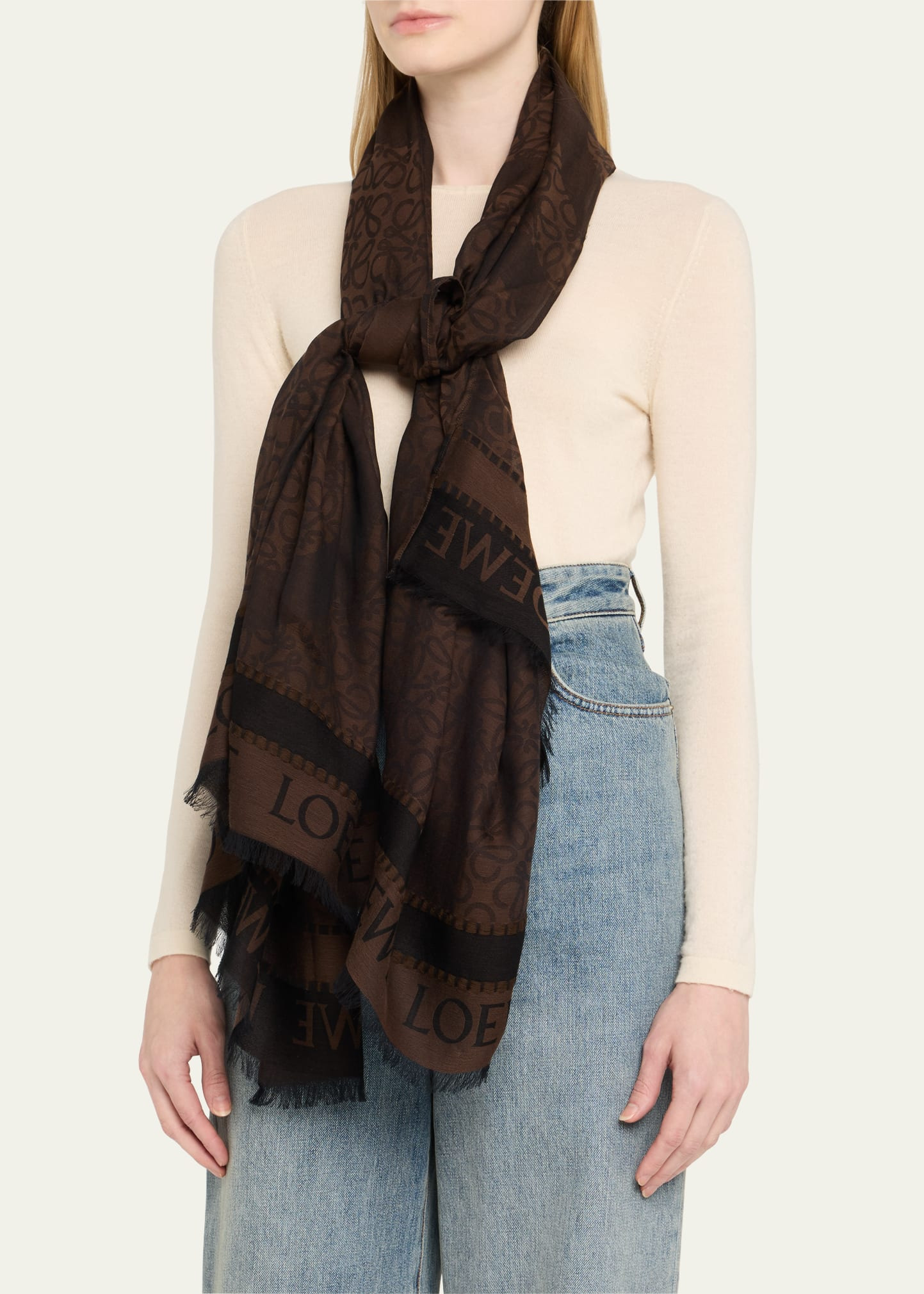 Anagram Cotton Pareo Scarf - 3