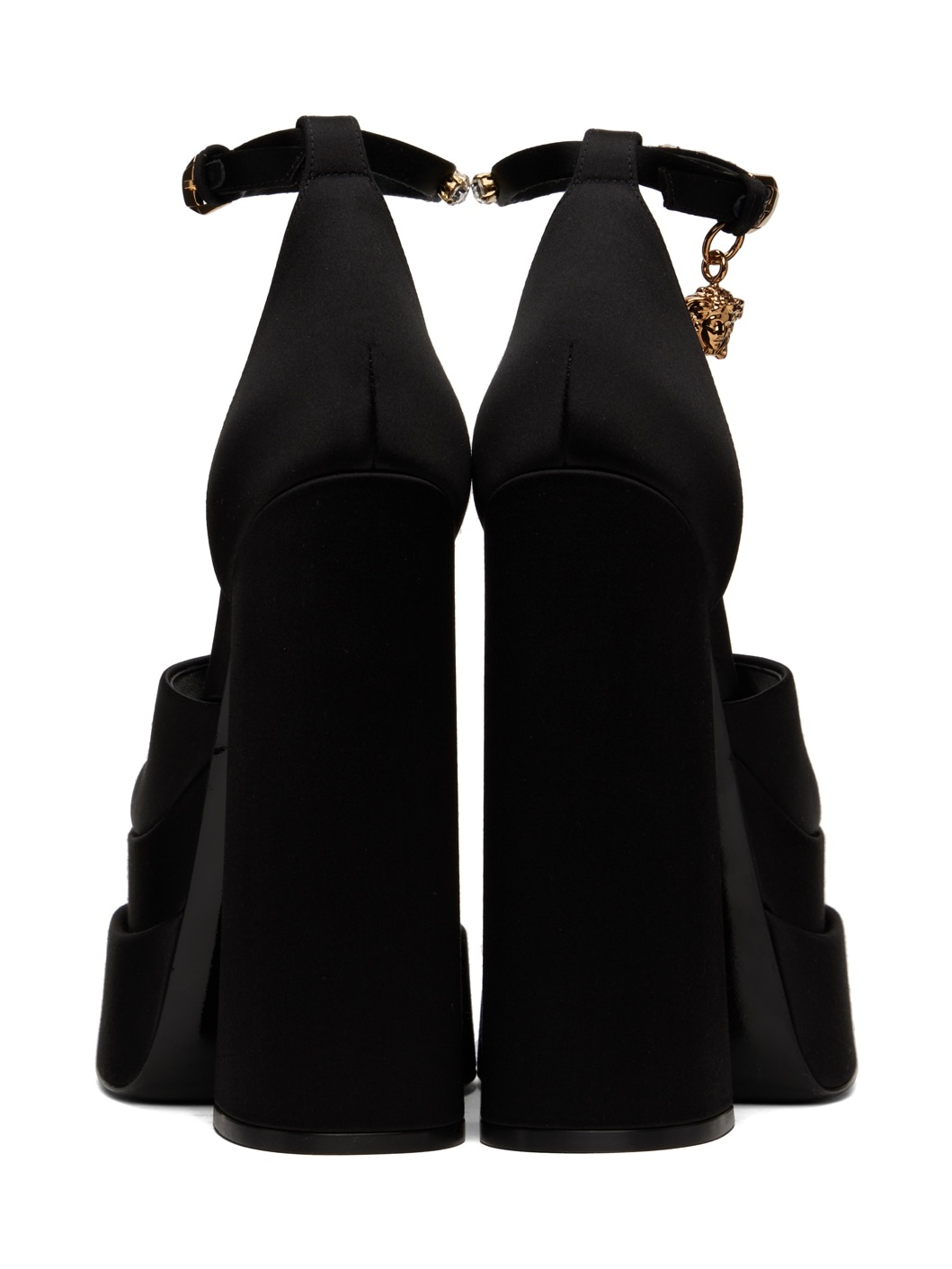 Black Aevitas Heeled Sandals - 2