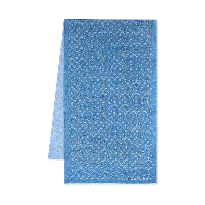 LV Denim Stole 1