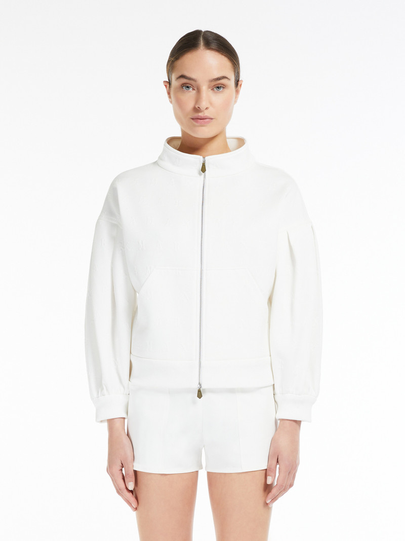 GASTONE Cropped cotton logo blouse 3