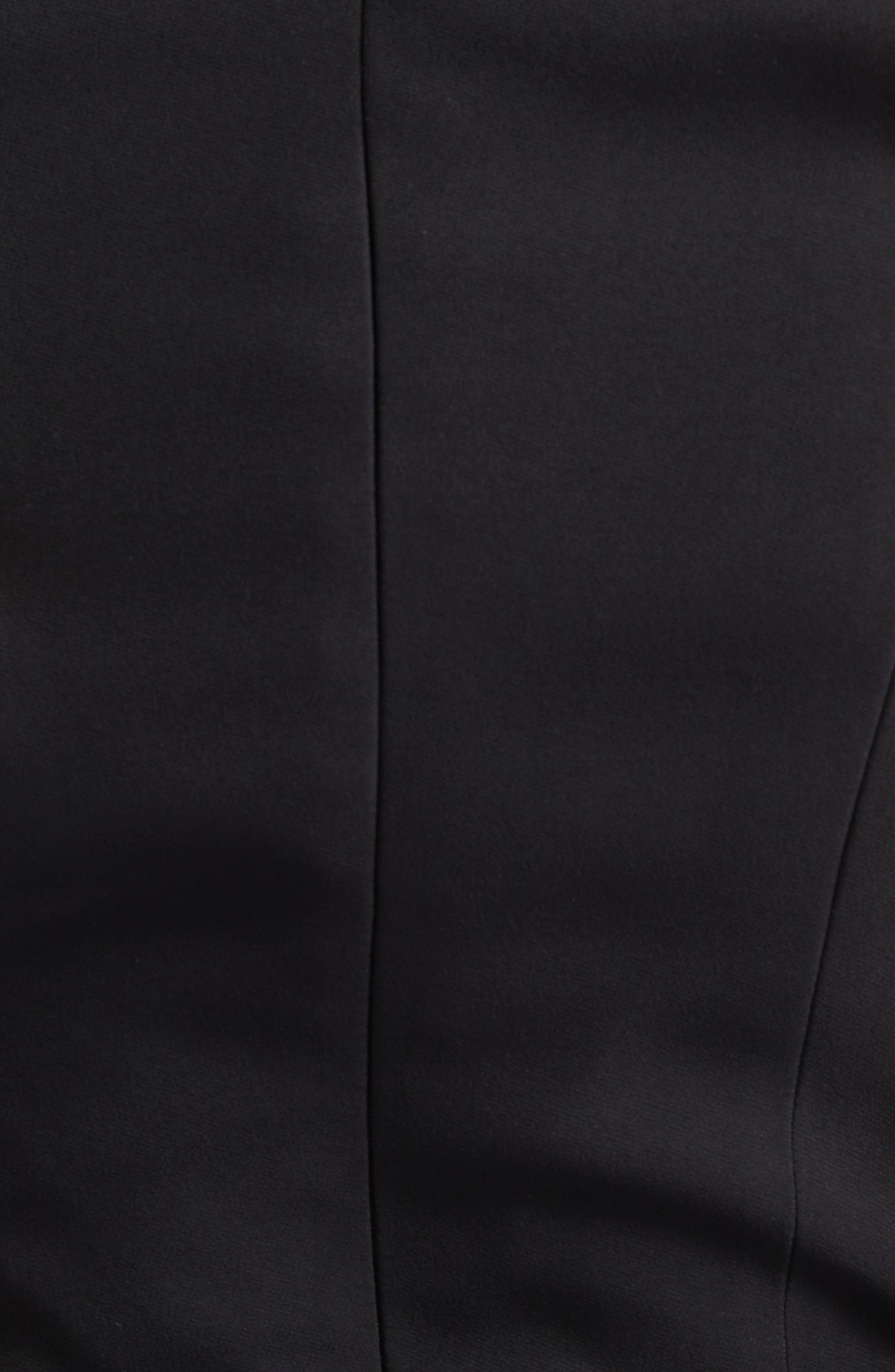 Versace Safety Pin Cady Sheath Dress in Black at Nordstrom - 6