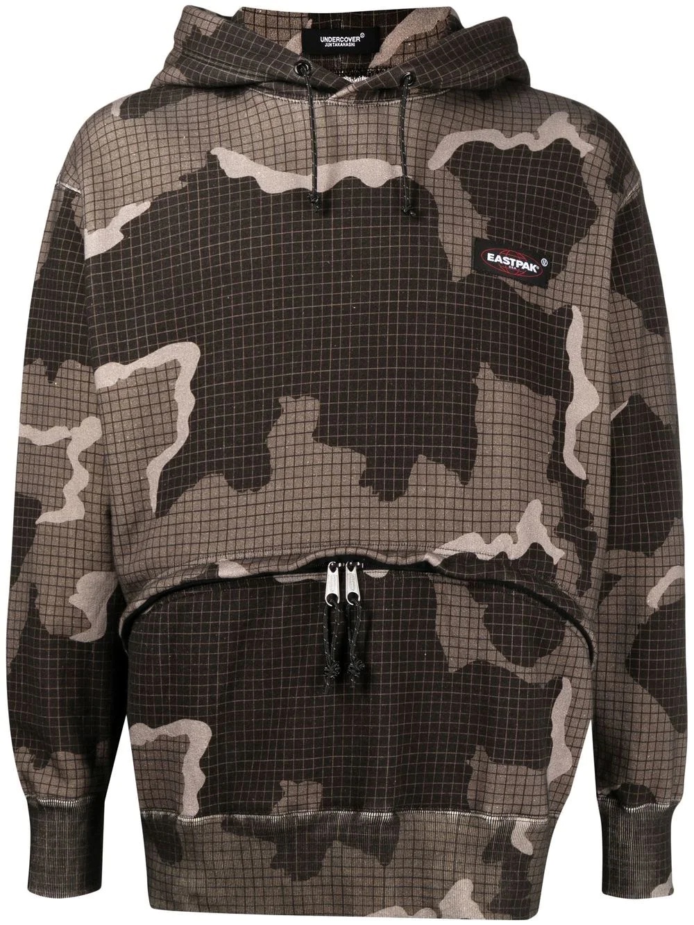 x Eastpak camouflage-print hoodie - 1