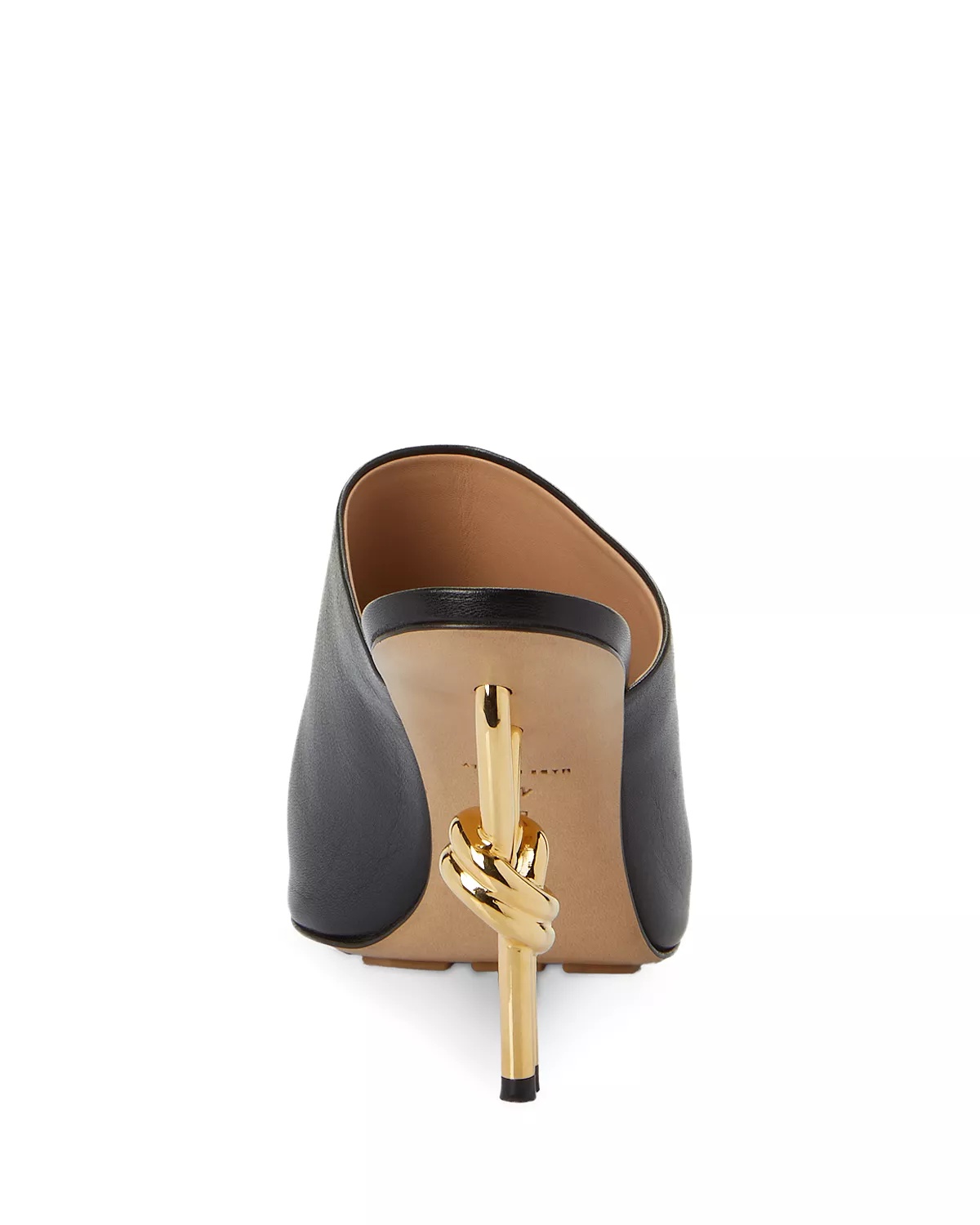 Women's Knot Slip On High Heel Sandals - 6