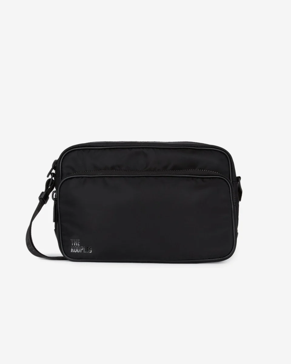BLACK SHOULDER BAG - 1