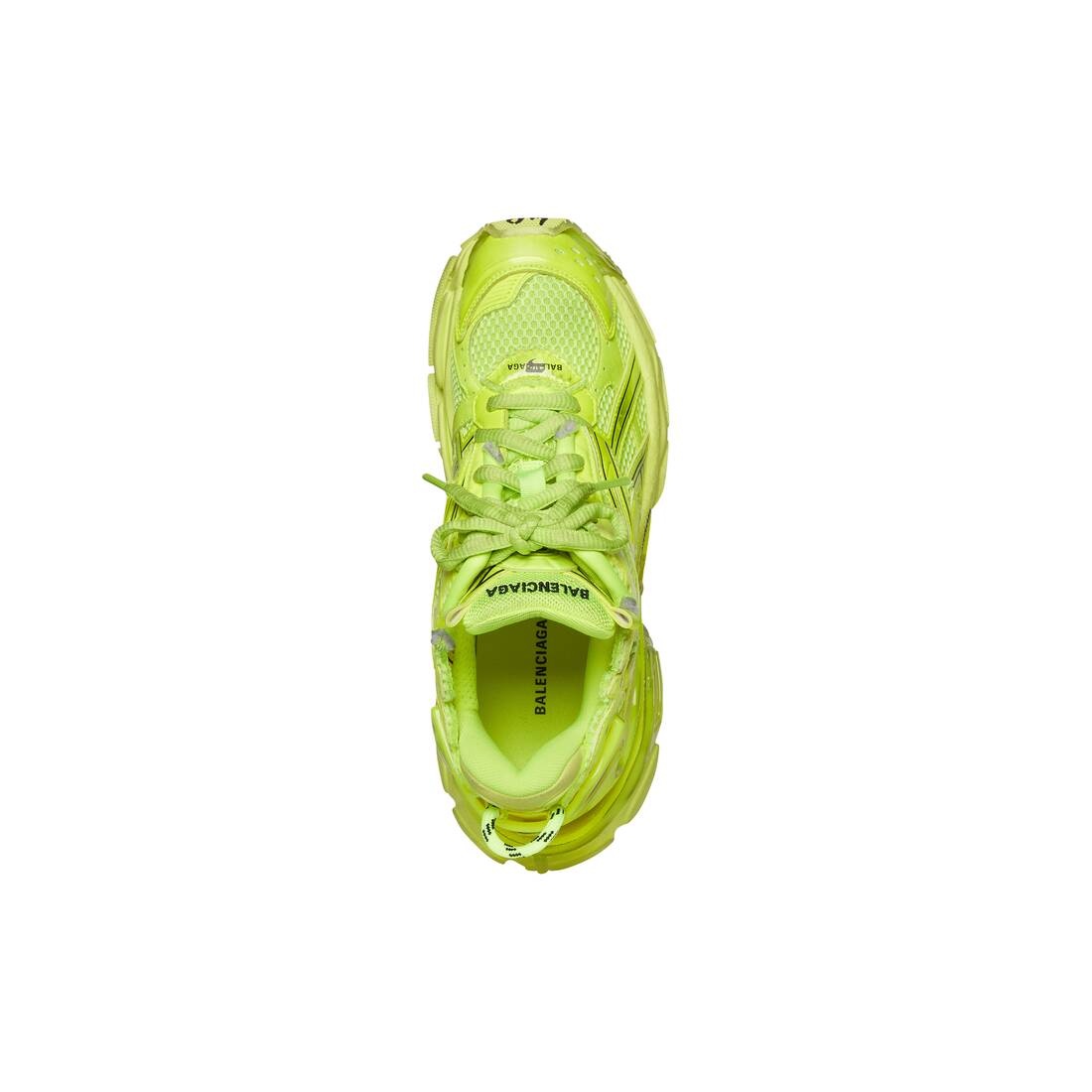 Men's Runner Sneaker in Yellow - 6