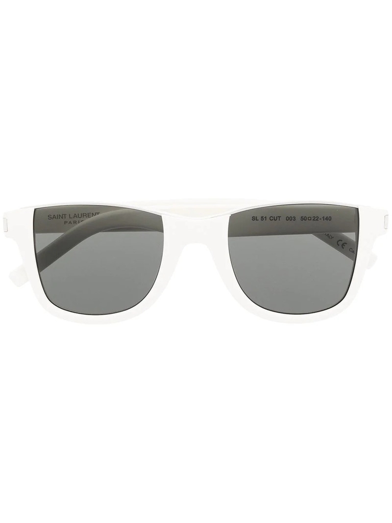 Cut-Away square-frame sunglasses 1