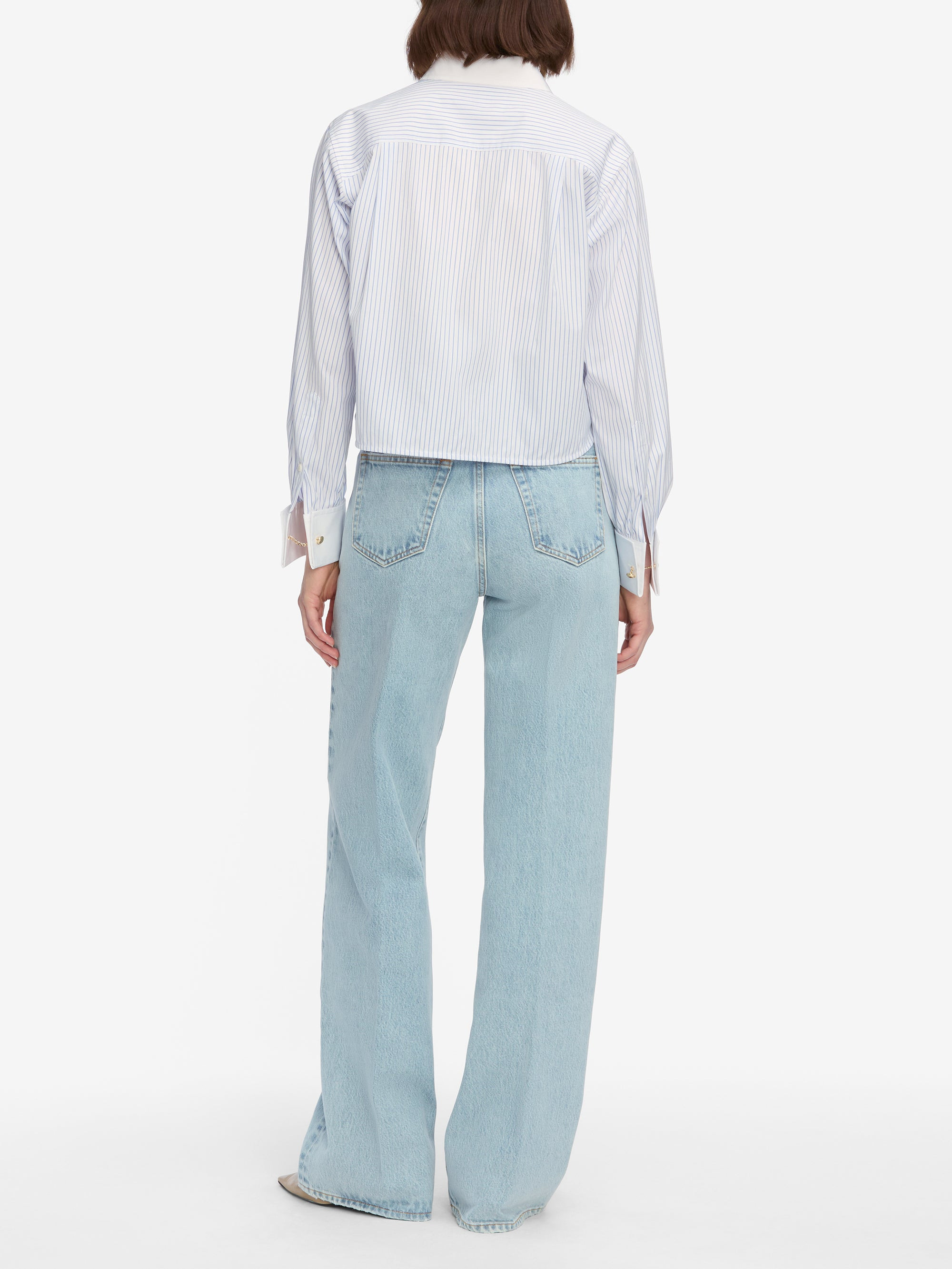 The Charles Shirt in Oxford Blue Multi - 6