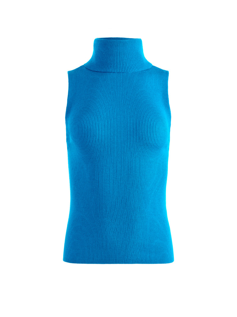DARCEY TURTLENECK SWEATER TANK 1