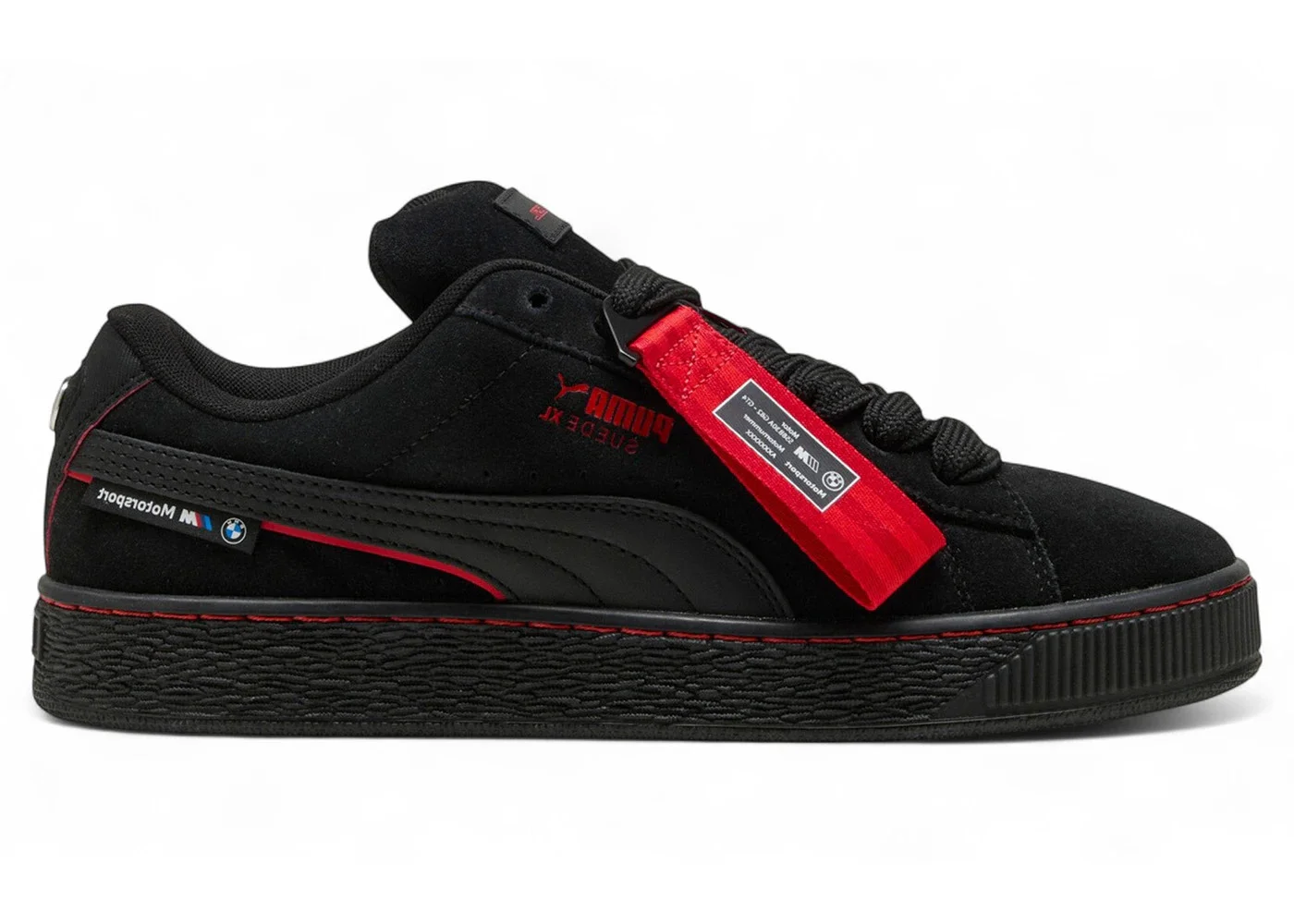 Puma Suede XL BMW M Motorsport Black Pop Red - 1
