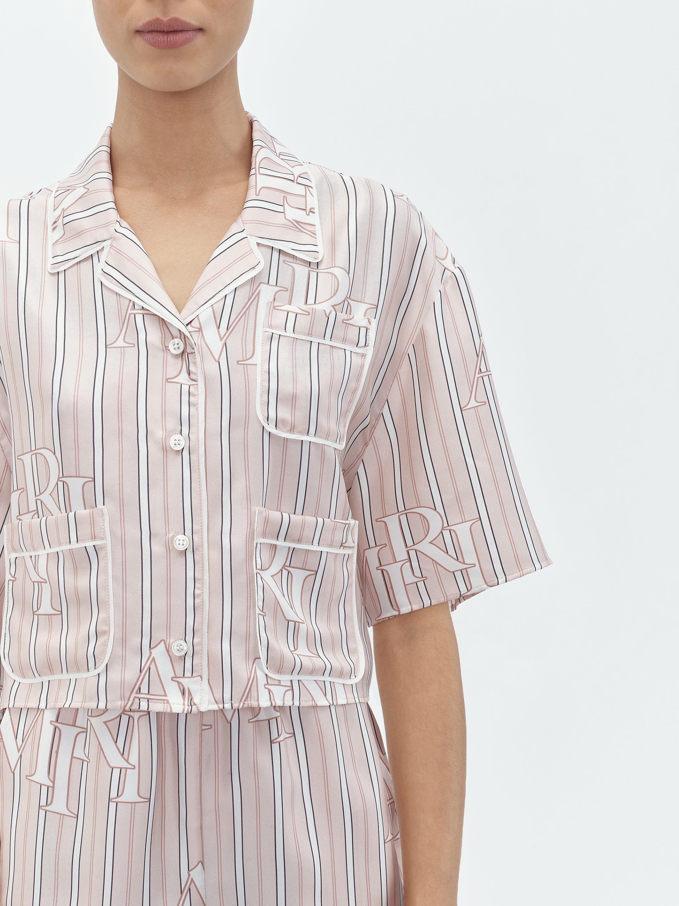 AMIRI STAGGERED STRIPE SHIRT - 6