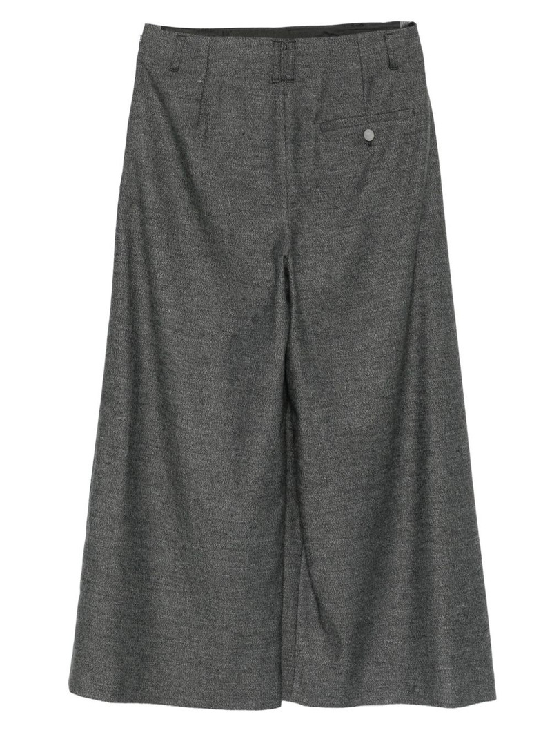 EMPORIO ARMANI pleated pants outlook