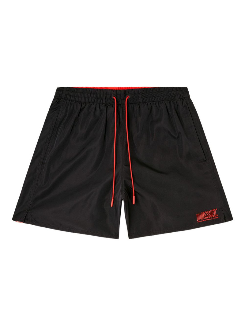 drawstring logo-detail swim shorts 1
