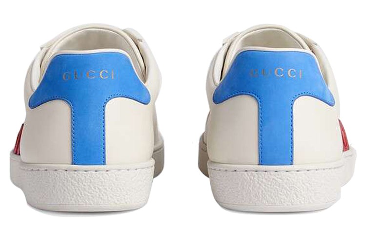 Gucci Ace 'Interlocking G - White Red Blue' 625783-1XG70-9102 - 4