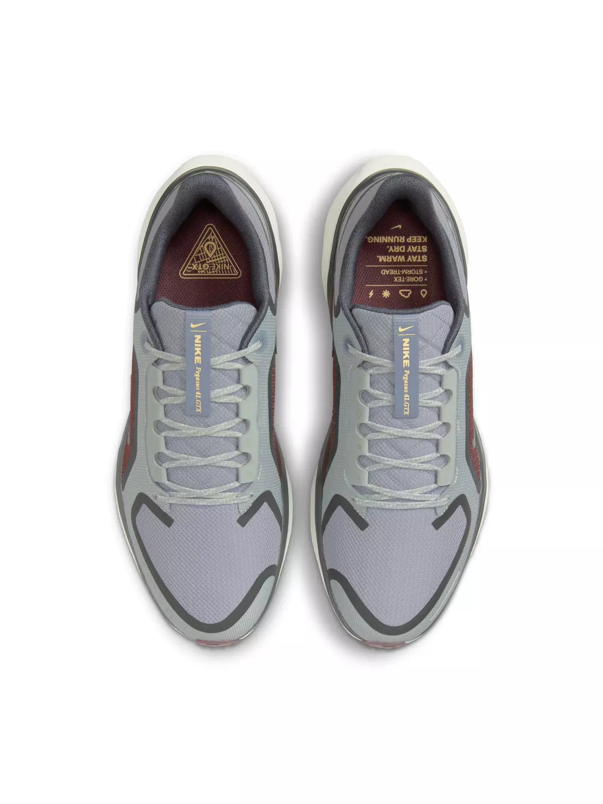 Pegasus 41 GORE-TEX "Light Pumice/Burgundy Crush/Dark Smoke Grey/Ashen Slate" Men's Running Shoe - 4