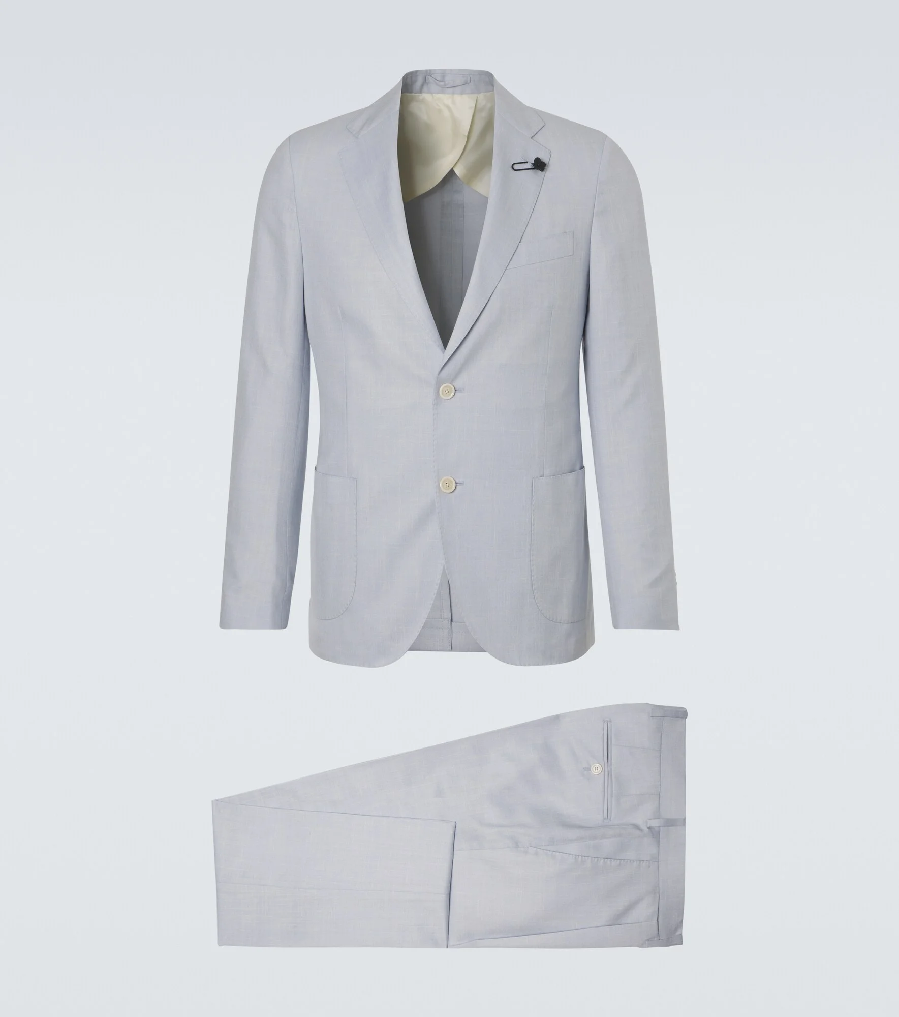 Wool, silk and linen suit - 1