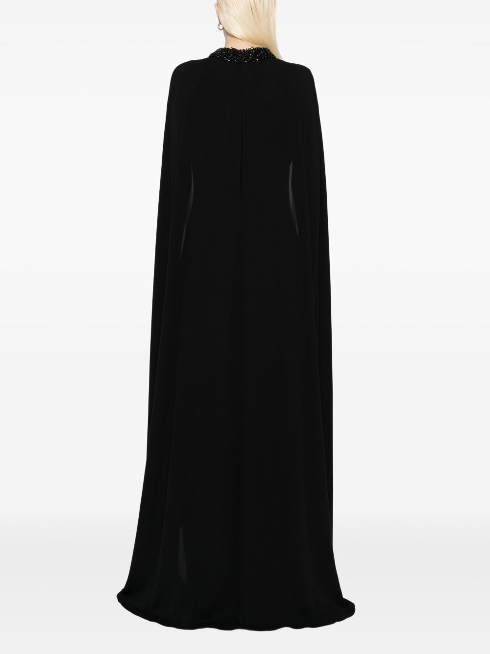 cape design dress - 4