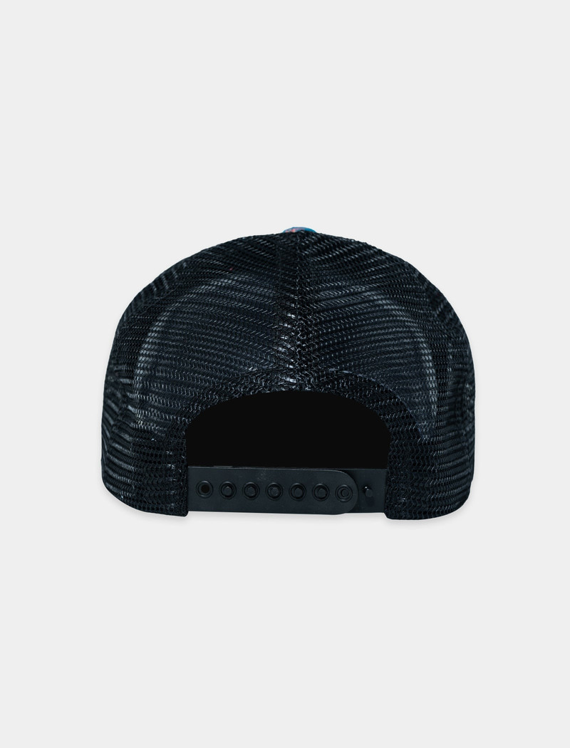 RAINBOW PLAID TRUCKER 5