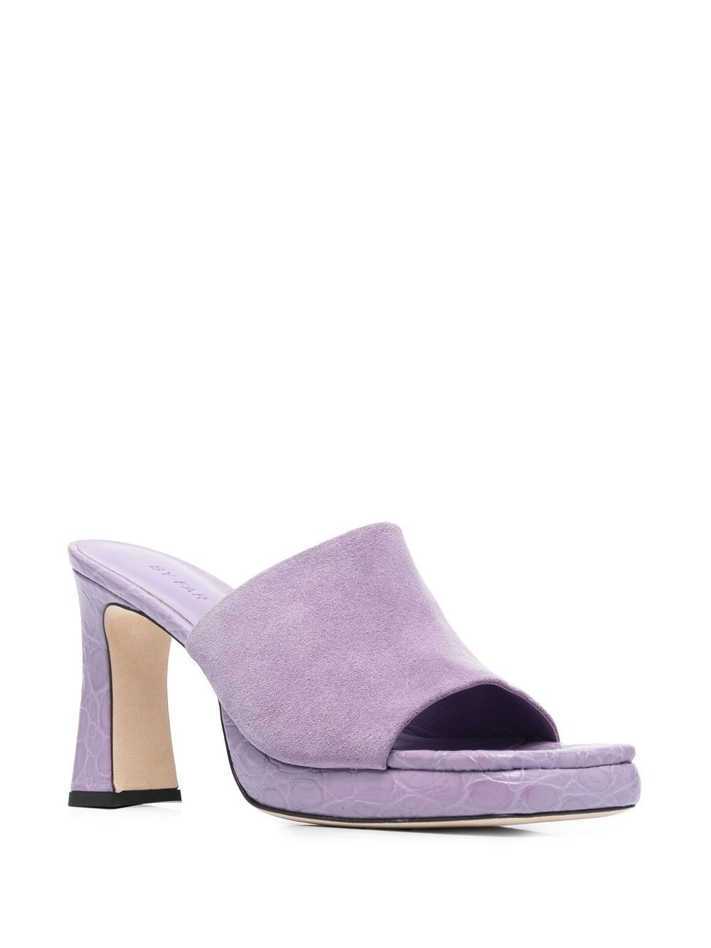 90mm suede mules - 2