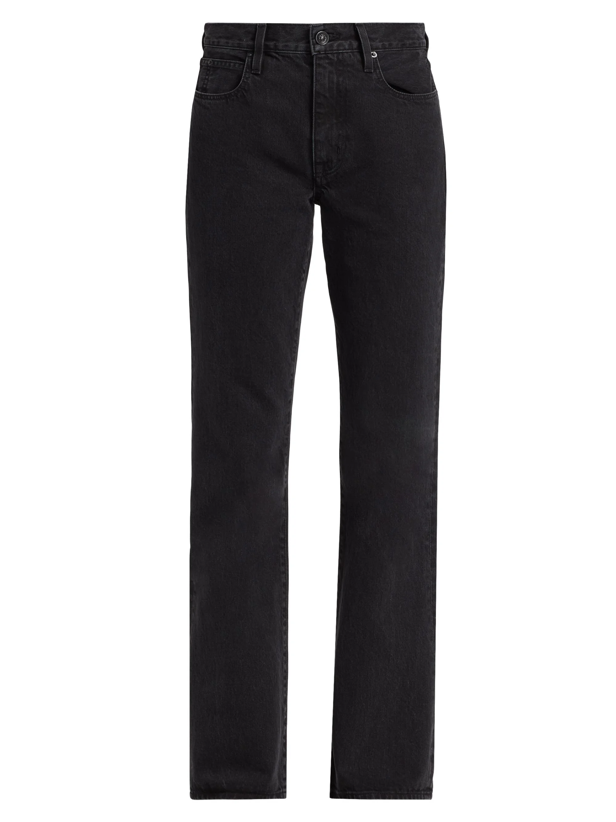Women's Anita High-Rise Straight-Leg Jeans - Shadow Ridge - 1