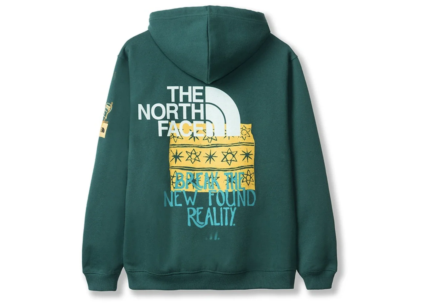 The North Face x Brain Dead Hoodie Green - 1