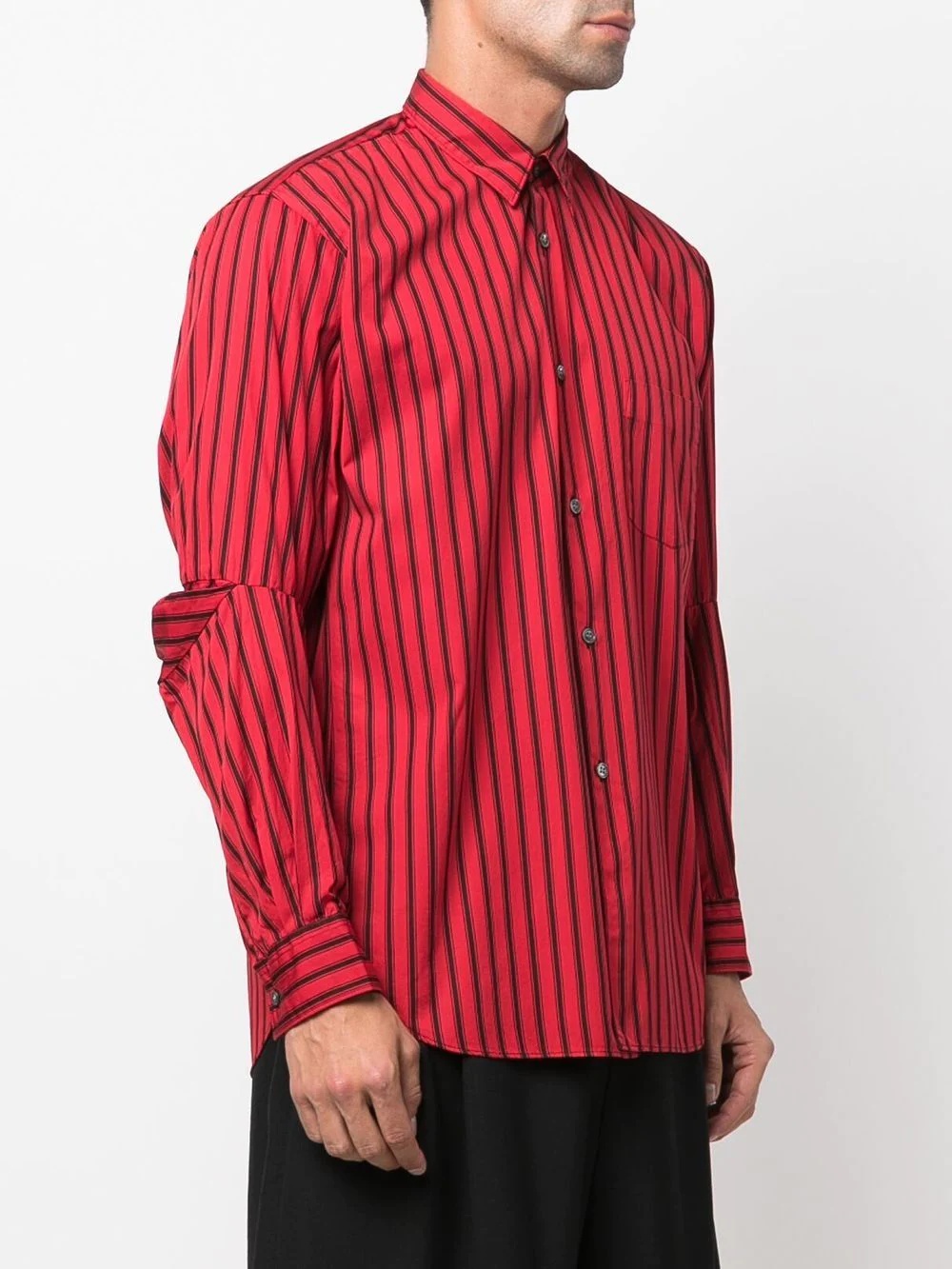 striped cotton shirt - 3