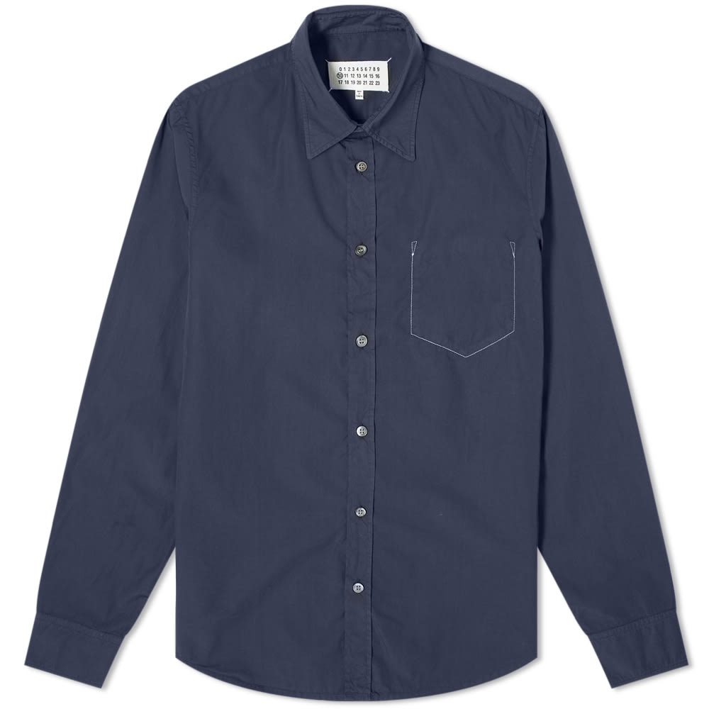 Maison Margiela 10 Ghost Pocket Poplin Shirt - 1