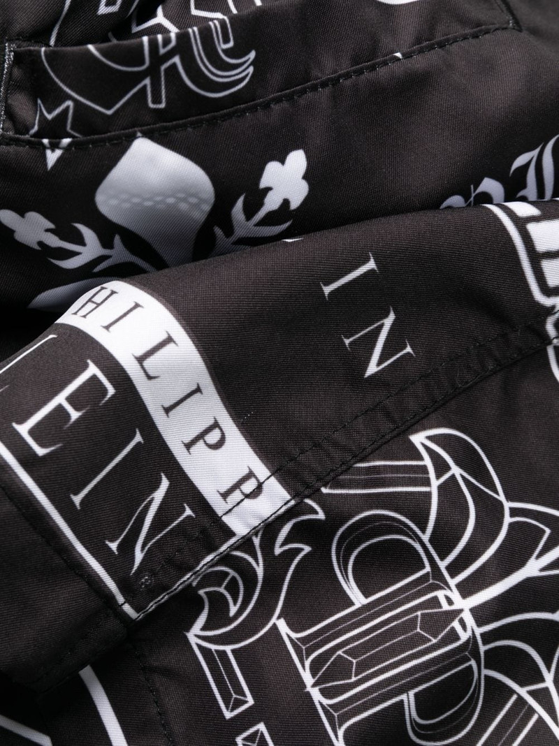 Logos logo-print swim shorts 3