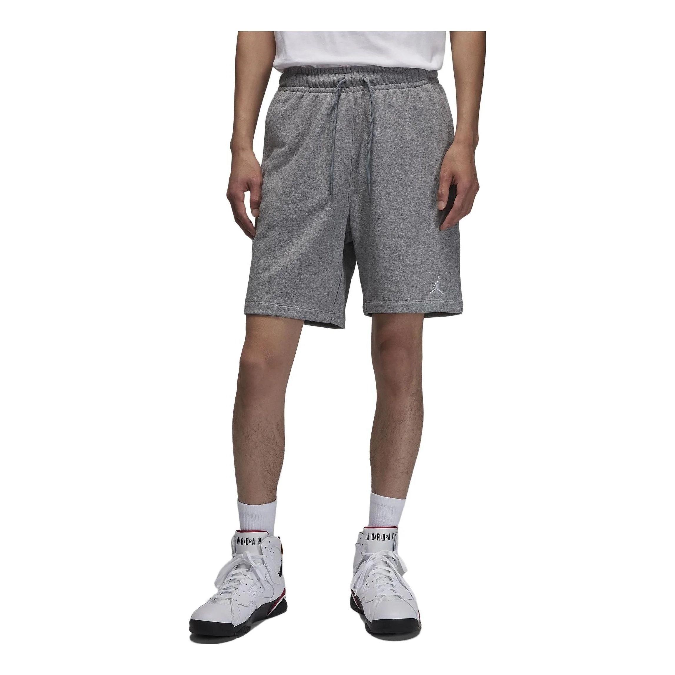 Air Jordan Essentials Loopback Fleece Shorts 'Dark Grey' FQ4535-091 - 1