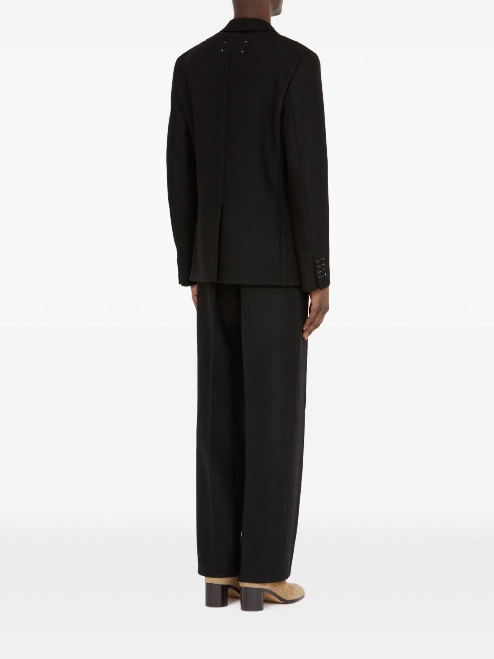 two-pocket wool blazer - 4