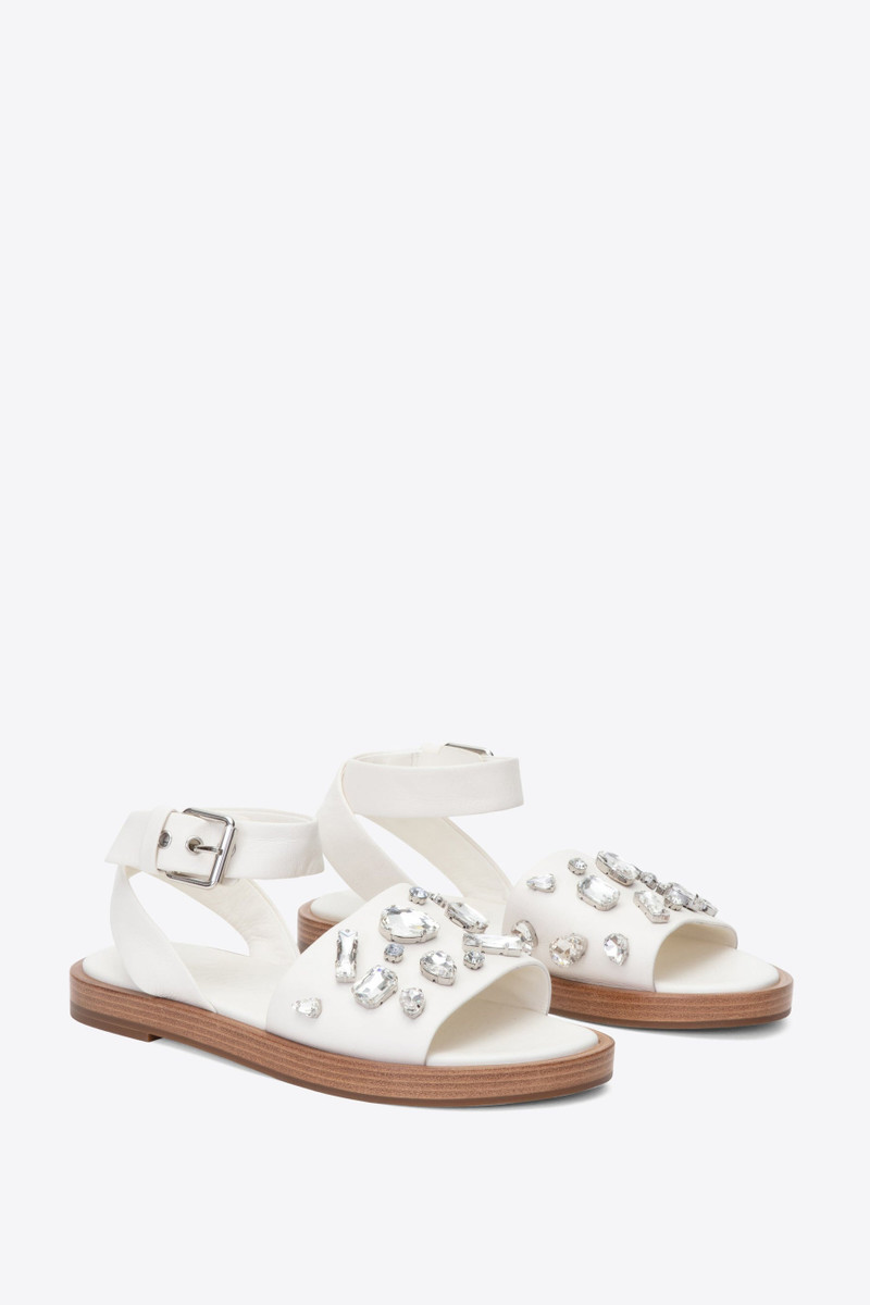 3.1 Phillip Lim Nadine Ankle Wrap Sandal with Gem Embroidery outlook