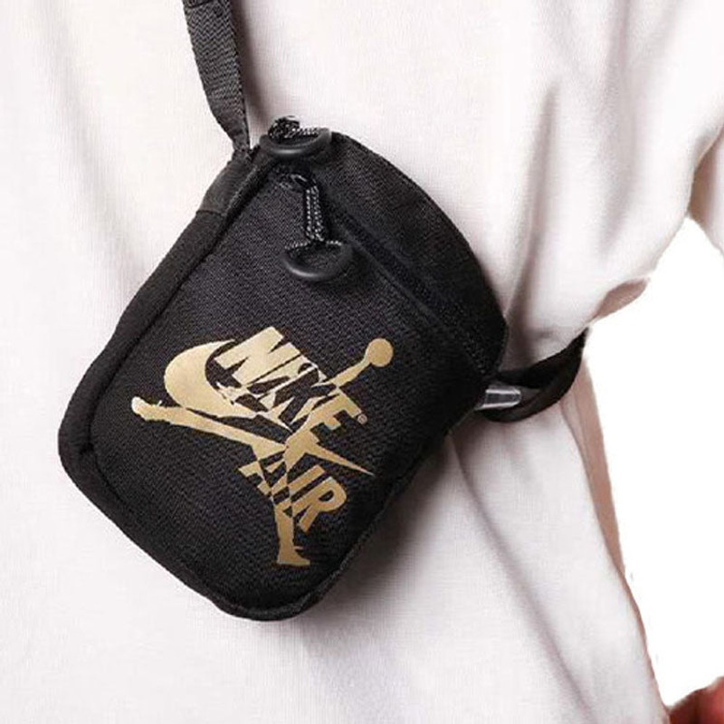 Jordan Air Jordan logo mini Classic Bag 'Black Gold' 9A0314-429 outlook