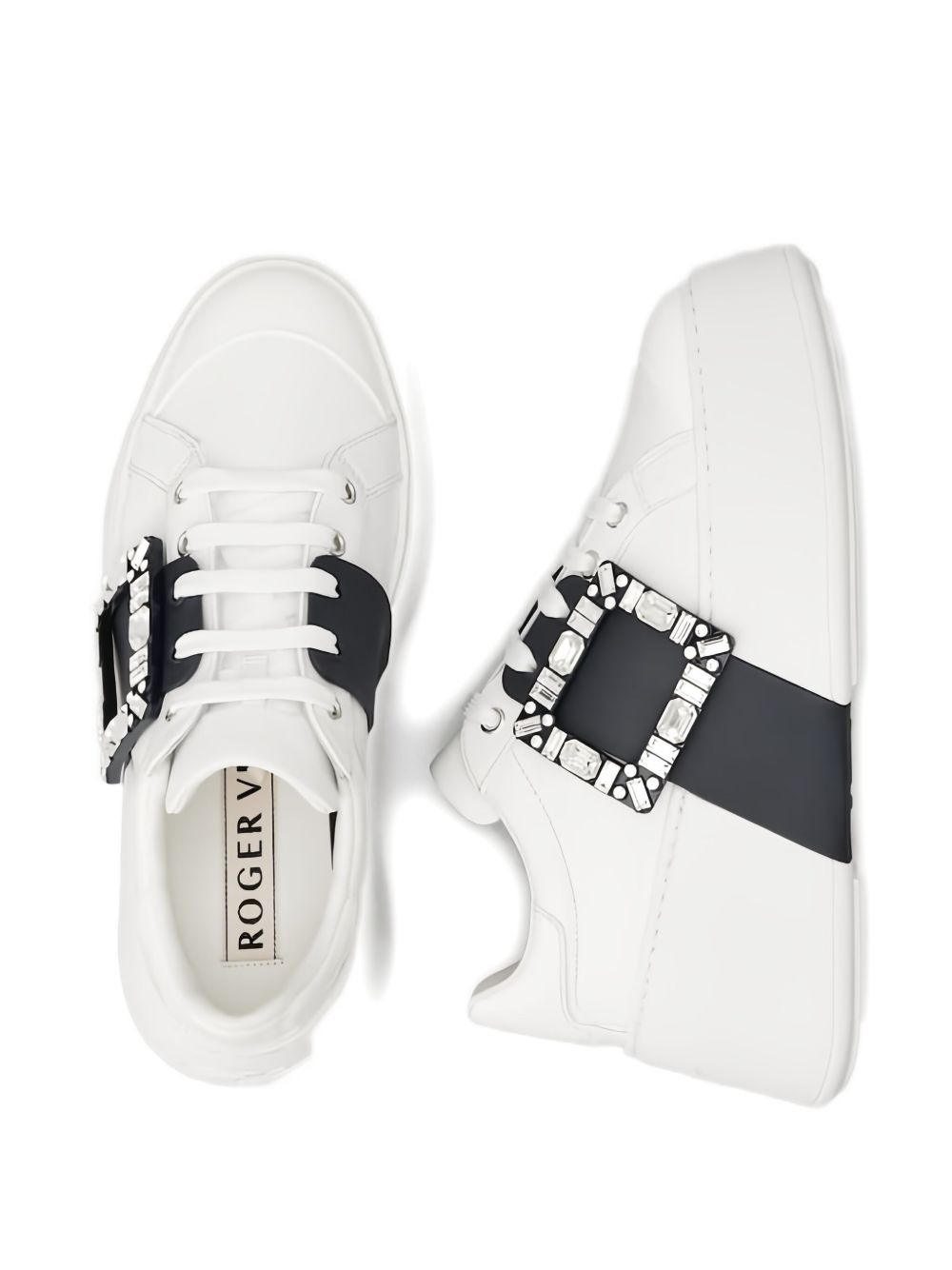 Viv' Skate buckle-embellished sneakers - 3