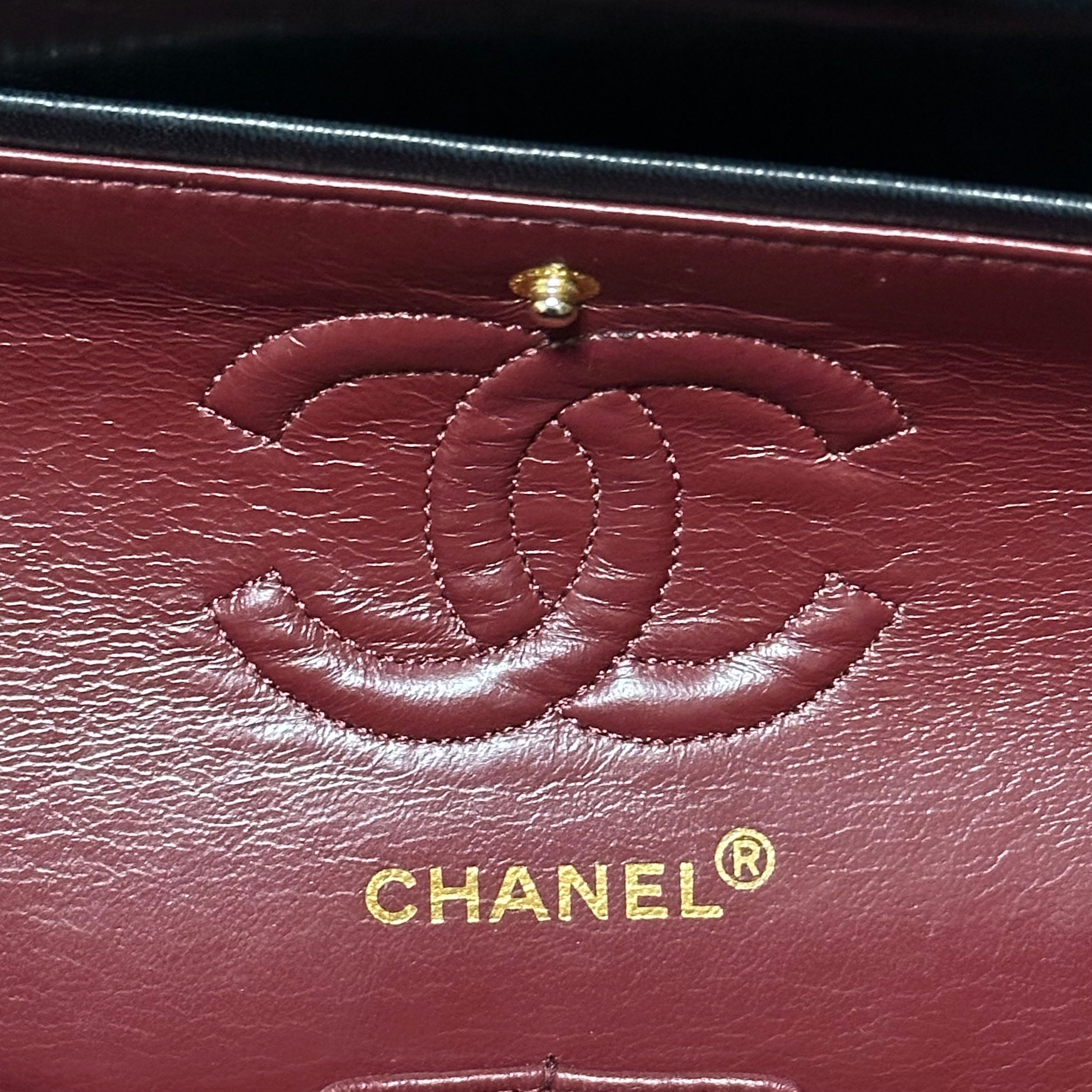 CHANEL 1989 Vintage Classic Double Flap Bag - 9