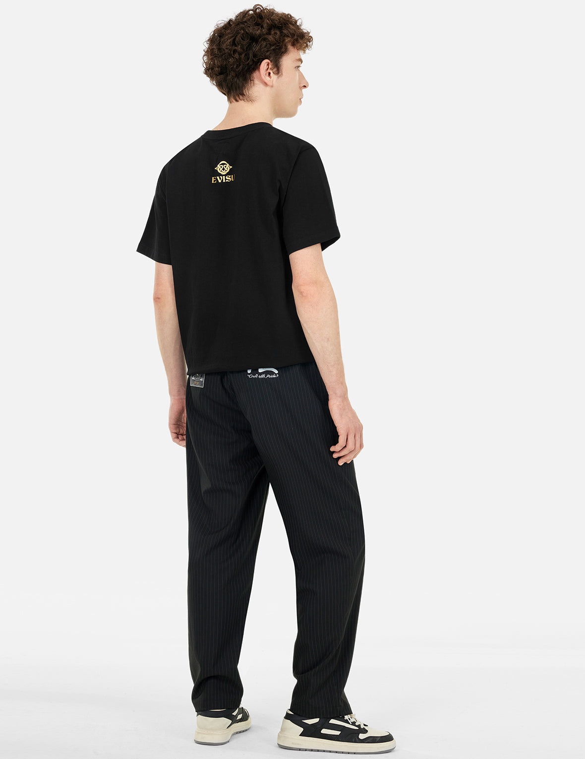 Brocade Seagull Appliqué Regular Fit T-shirt - 4