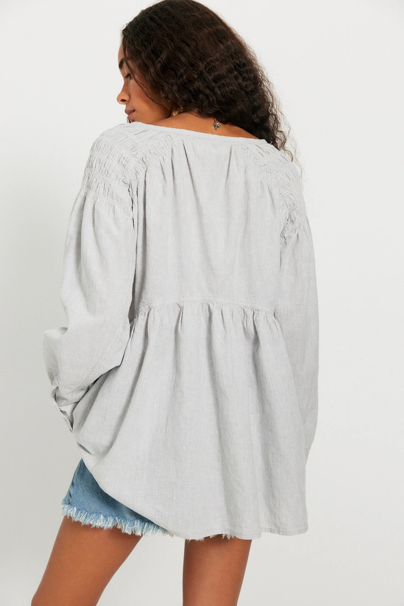 FREE PEOPLE We The Free Alana Linen Tunic outlook