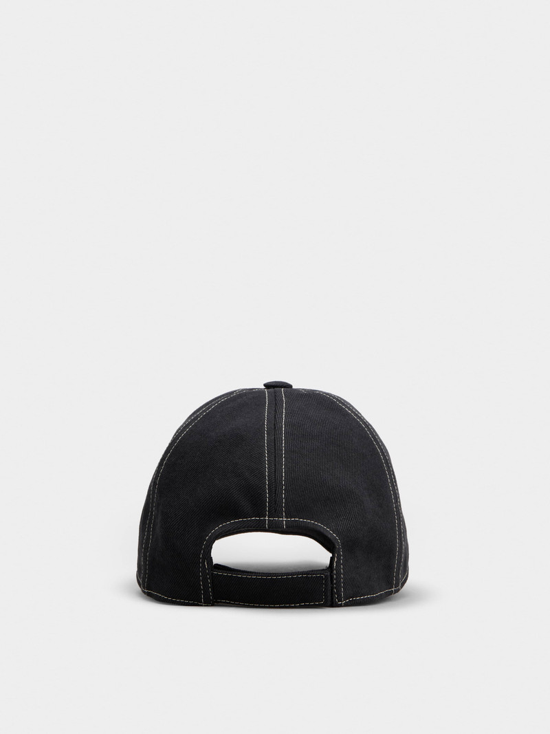 Viv' Skate Baseball Cap in denim 3