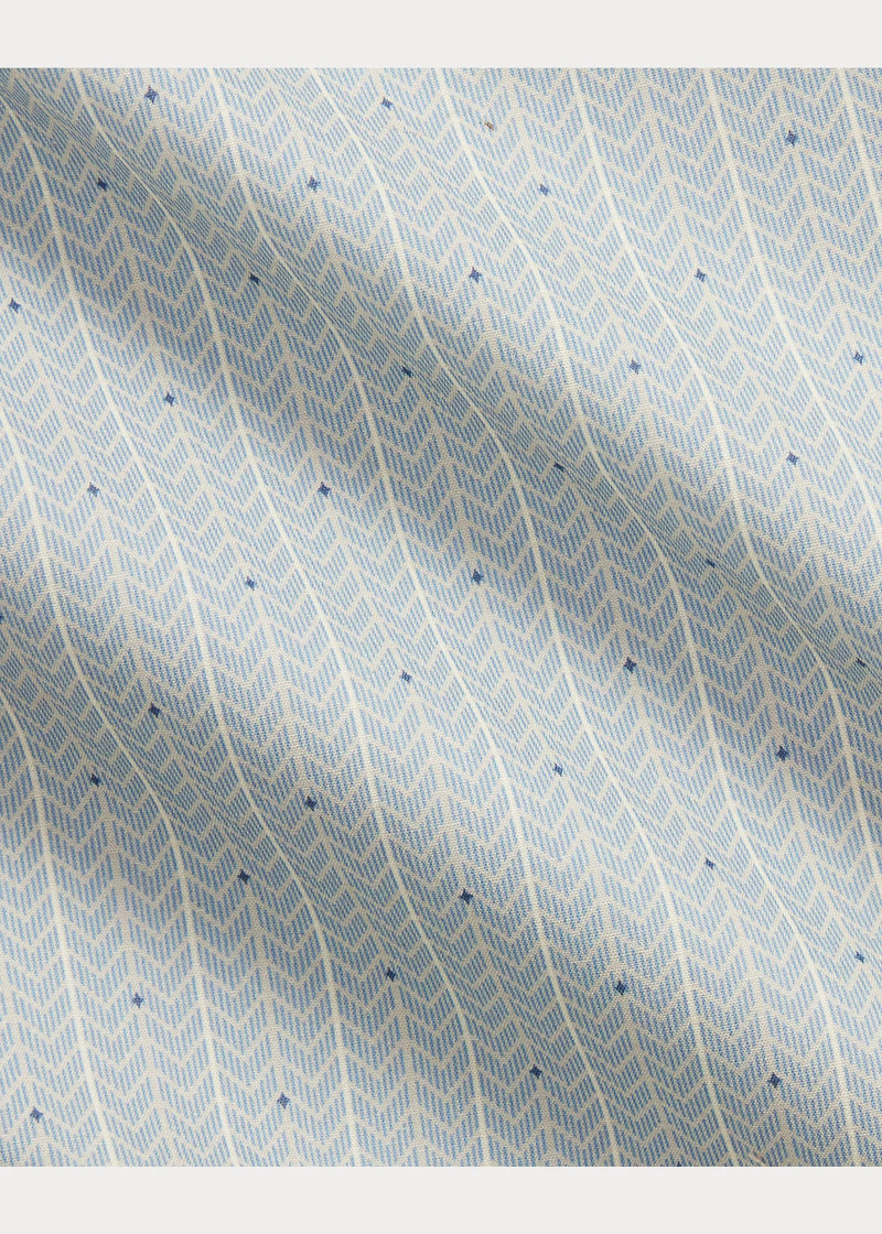 Slim Fit Print Woven Shirt 9